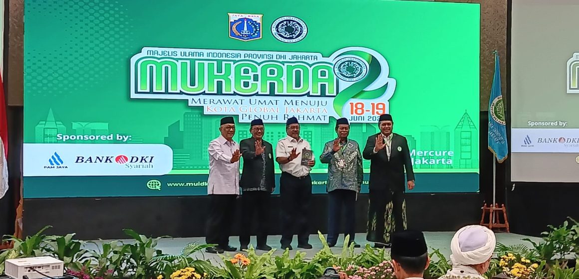 Hadiri Mukerda II MUI DKI, Wagub Rano Karno: Rawatlah Umat Bukan Gedung