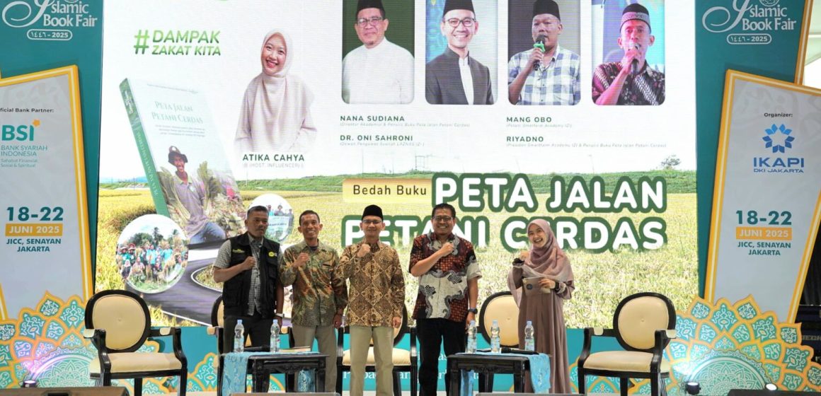 LAZNAS IZI Bedah Buku “Peta Jalan Petani Cerdas” di Islamic Book Fair 1446 H/2025 M