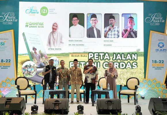 LAZNAS IZI Bedah Buku “Peta Jalan Petani Cerdas” di Islamic Book Fair 1446 H/2025 M