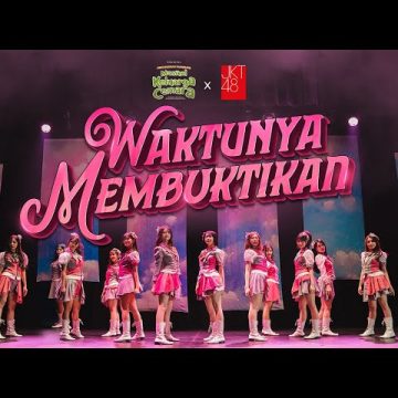 Video Musik Waktunya Membuktikan JKT 48 Trending No. #7 di YouTube