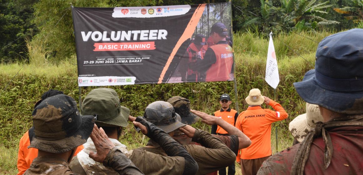 Siap untuk Kemanusiaan, 47 Relawan Ikuti Volunteer Basic Training Rumah Zakat di Bogor
