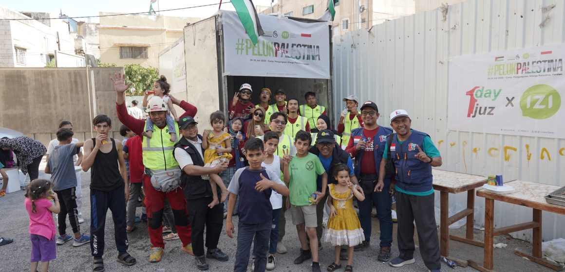 IZI Salurkan Bantuan Kemanusiaan untuk Pengungsi Palestina di Yordania