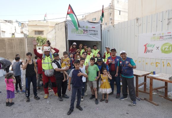 IZI Salurkan Bantuan Kemanusiaan untuk Pengungsi Palestina di Yordania