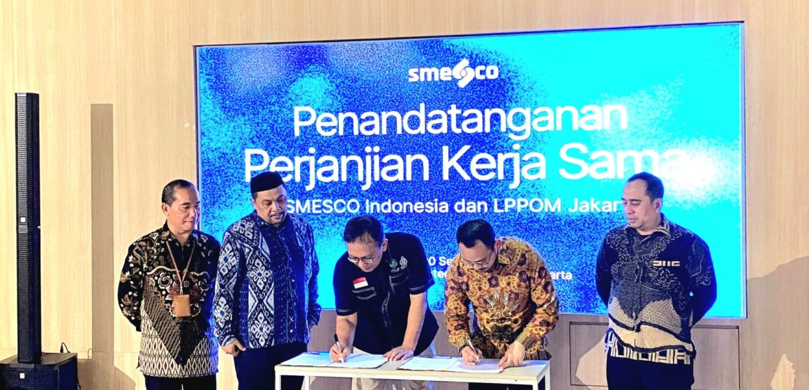 Smesco Indonesia Gandeng LPPOM MUI Perkuat Penetrasi Produk Halal UMKM di Indonesia