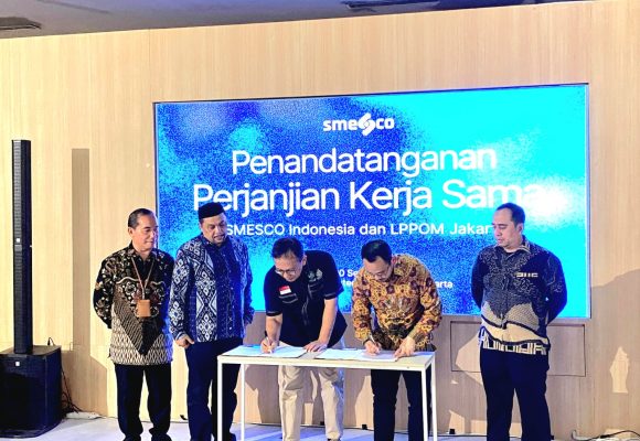 Smesco Indonesia Gandeng LPPOM MUI Perkuat Penetrasi Produk Halal UMKM di Indonesia
